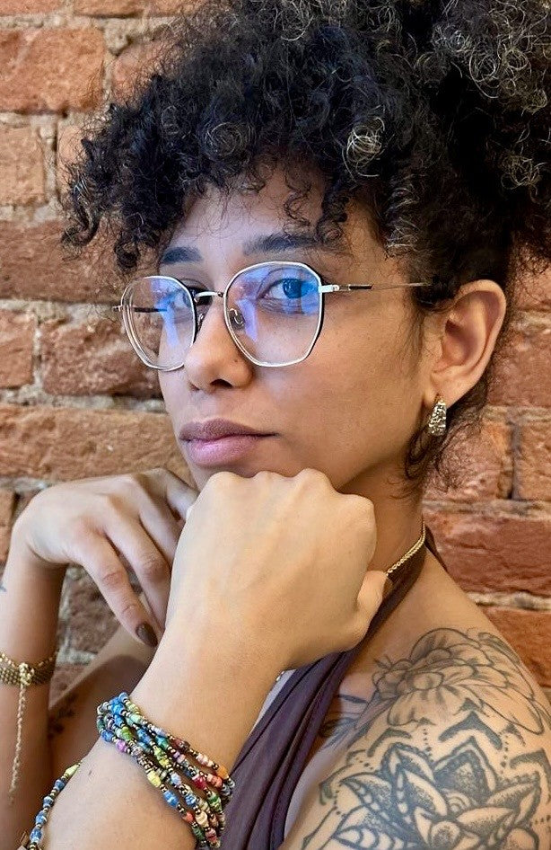 Beads for Joy Handcrafted Paper Bead Necklace & Wrap Bracelet